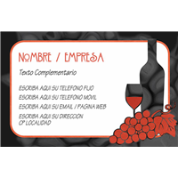 Tarjeta Alimentación Vino