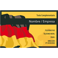 Tarjeta Idiomas Alemán