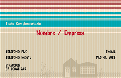 Tarjeta Inmobiliaria Líneas