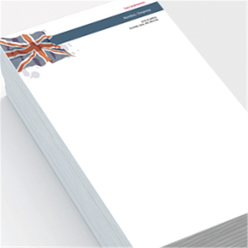 Papel de carta Idiomas Inglés