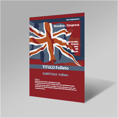 Flyer Idioma Inglés A5