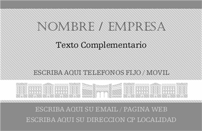 Tarjeta Inmobiliaria Clásico