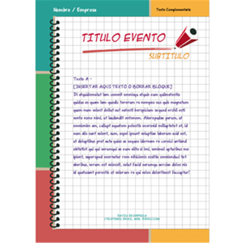 plantilla de cartel gratis